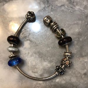 Pandora Bracelet with 11 charms